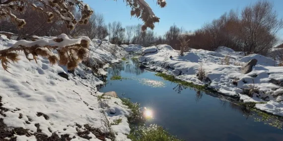 Ağrıda Kar ve Huzur