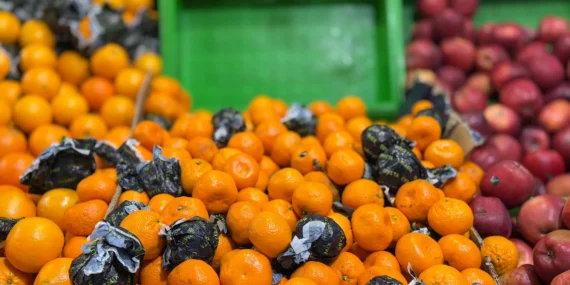 Ağrıda Kış Bereketi Manav Tezgahları Doğallıkla Dolu