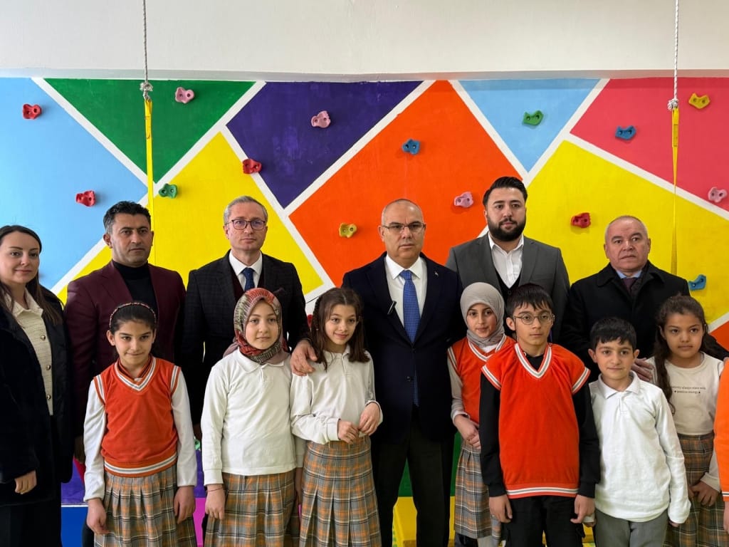 Ağrı’da çocuklar için yeni bir spor alanı