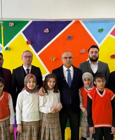 Ağrı’da çocuklar için yeni bir spor alanı