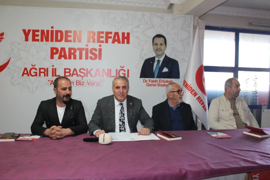Yeniden Refah Partisi’nden ramazan öncesi basın açıklaması
