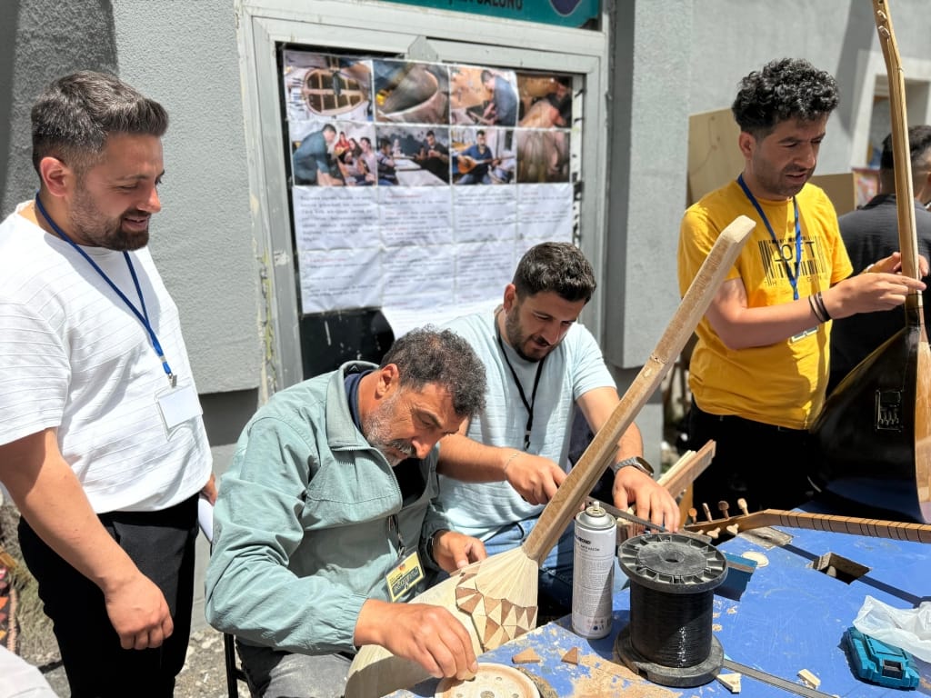 Ağrı’da öğrenme ve üretim aynı çatı altında buluştu