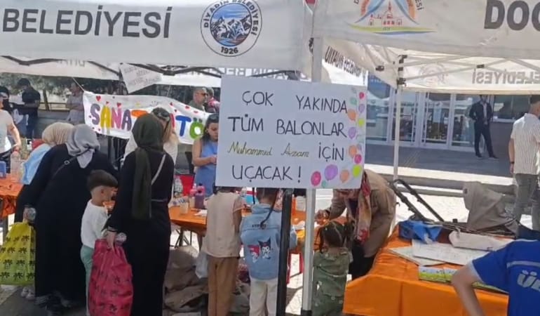 DMD hastası Muhammed Azam için Doğubayazıt kenetlendi