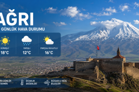 ağrı 90 günlük hava durumu